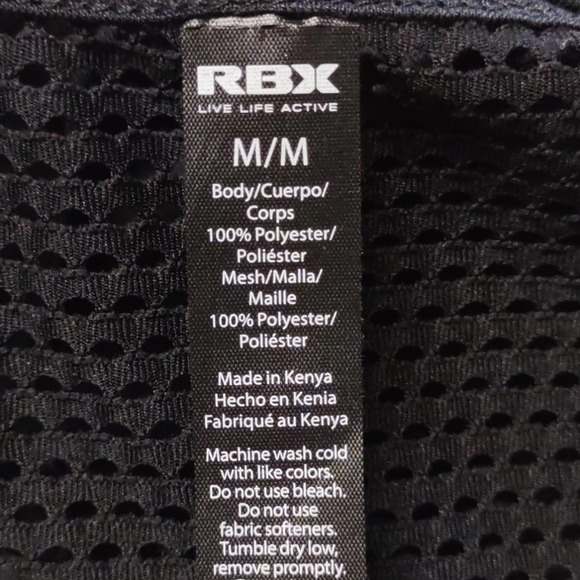 RBX Active Racerback Tank With Mesh Ventilation M - Picture 8 of 10